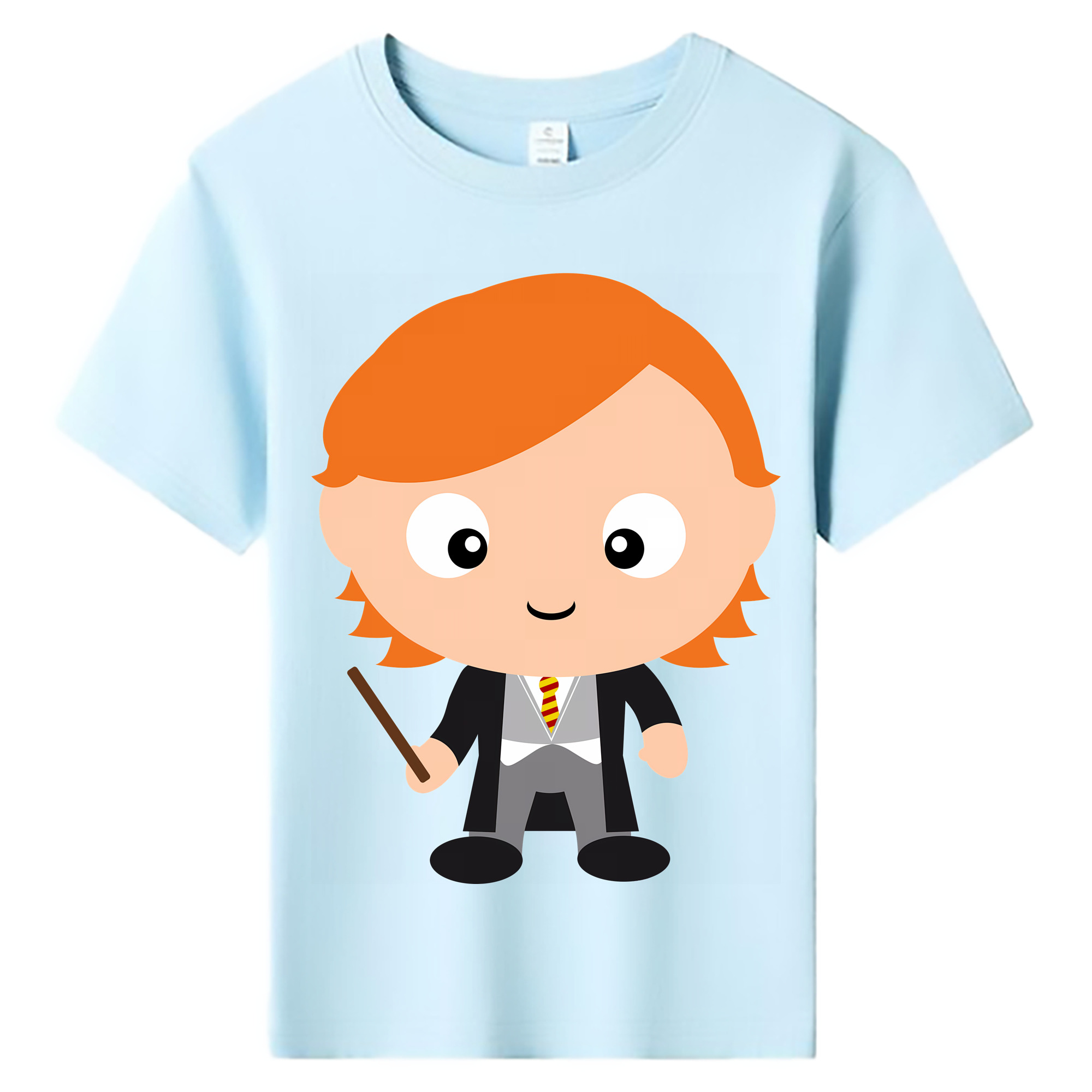 （画像用） Harry Potter ハリー・ポッターシリーズ 綿100％キッズTシャツ（フロントプリント）